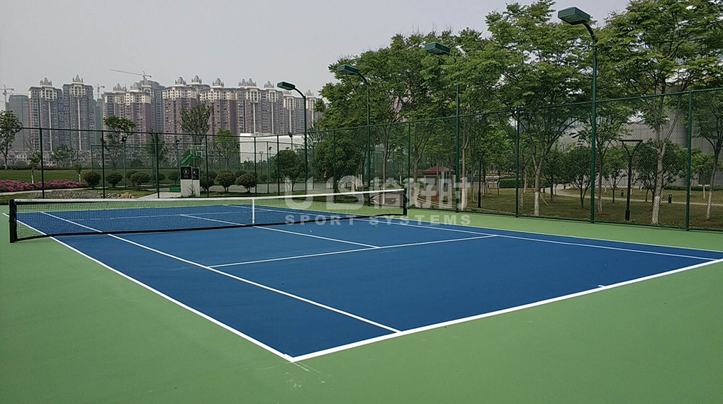 湖北武汉建设银行网球场