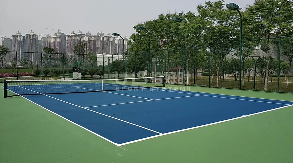 湖北武汉建设银行网球场