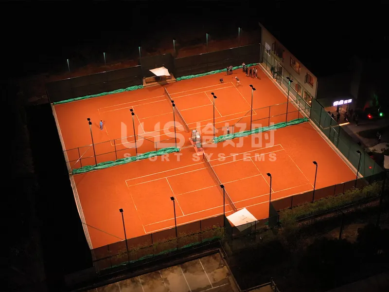 湖州赛点红土网球场